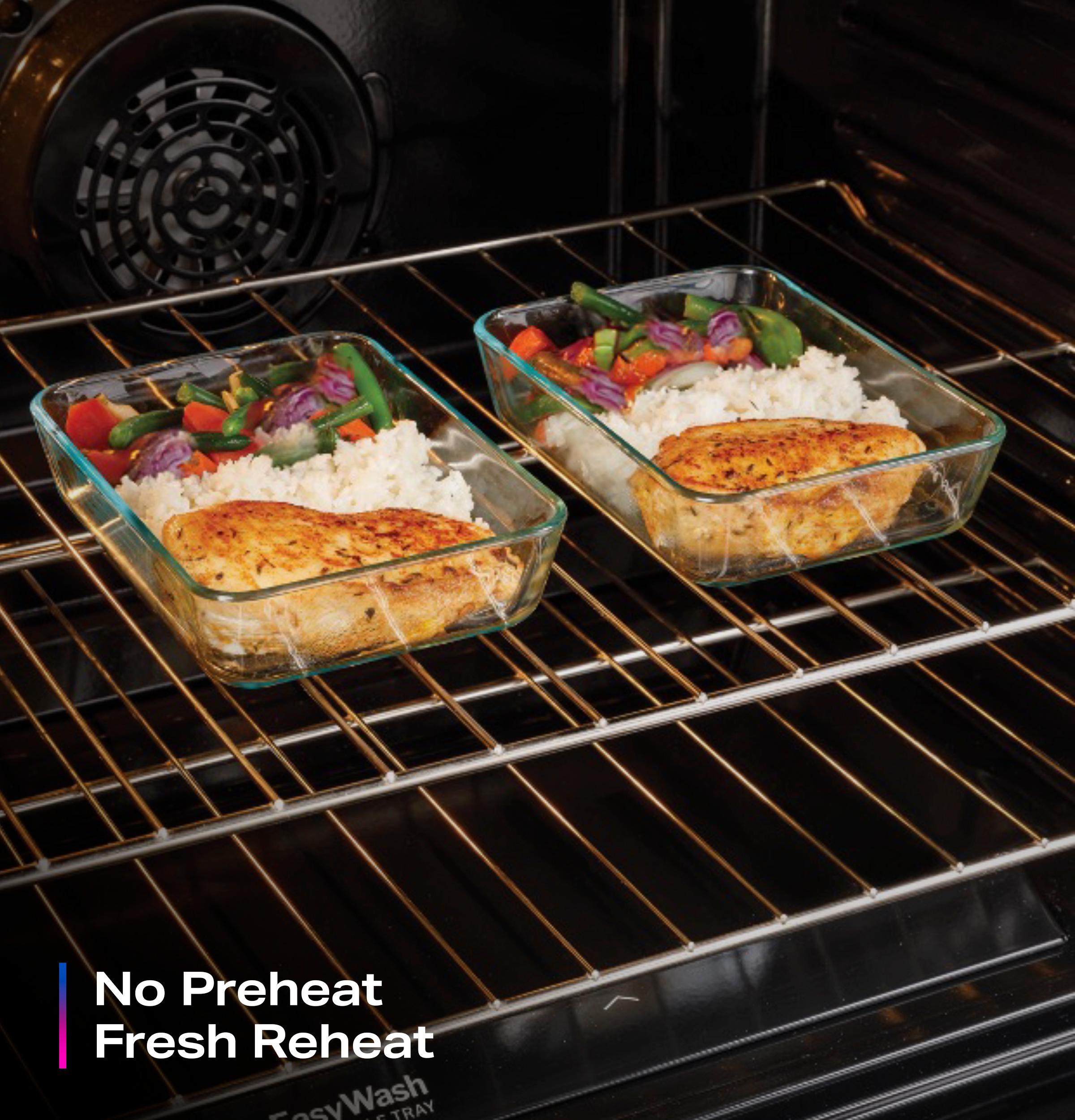 No Preheat Fresh Reheat