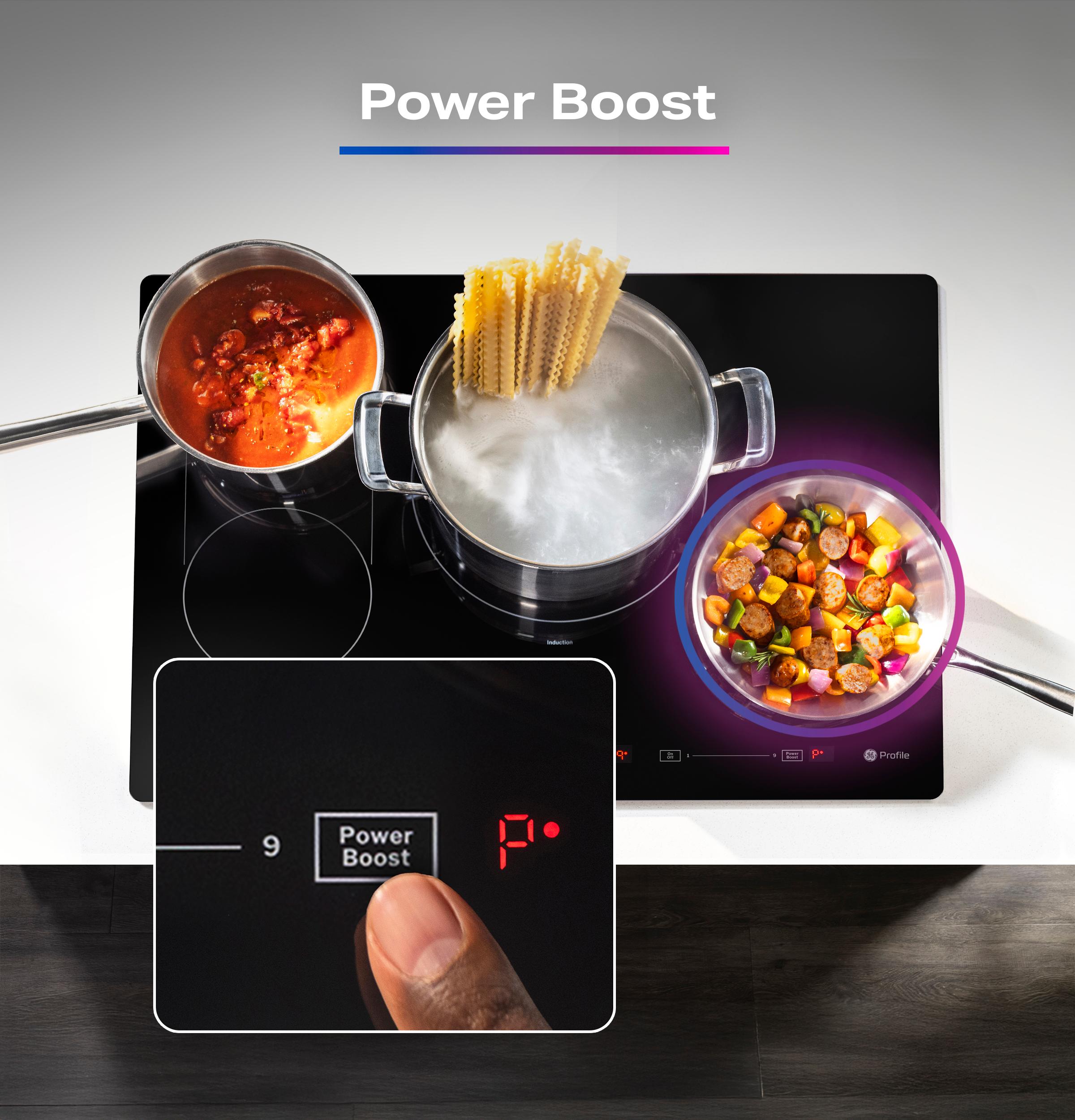 Power Boost on all Burners