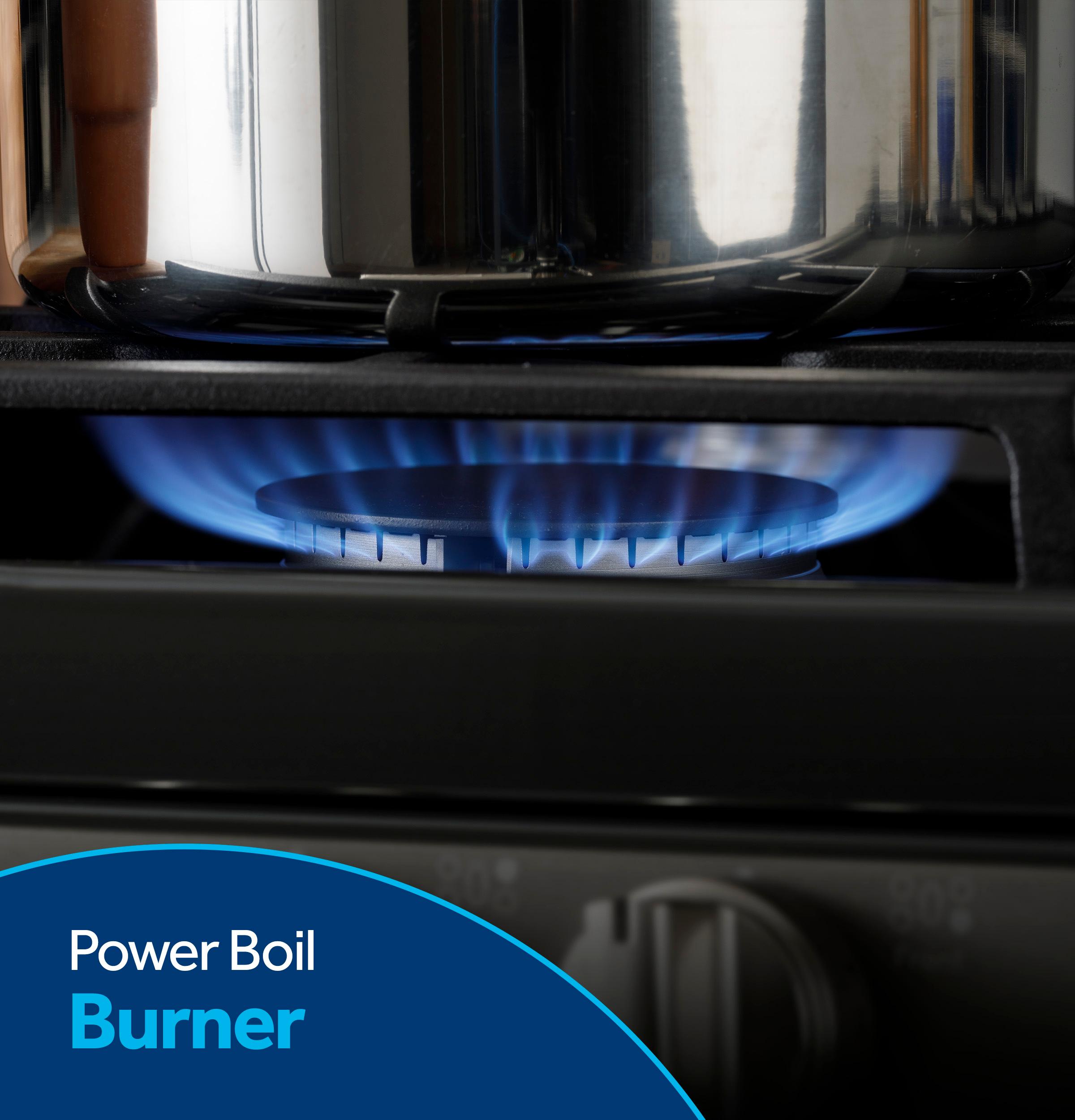 Power boil burner