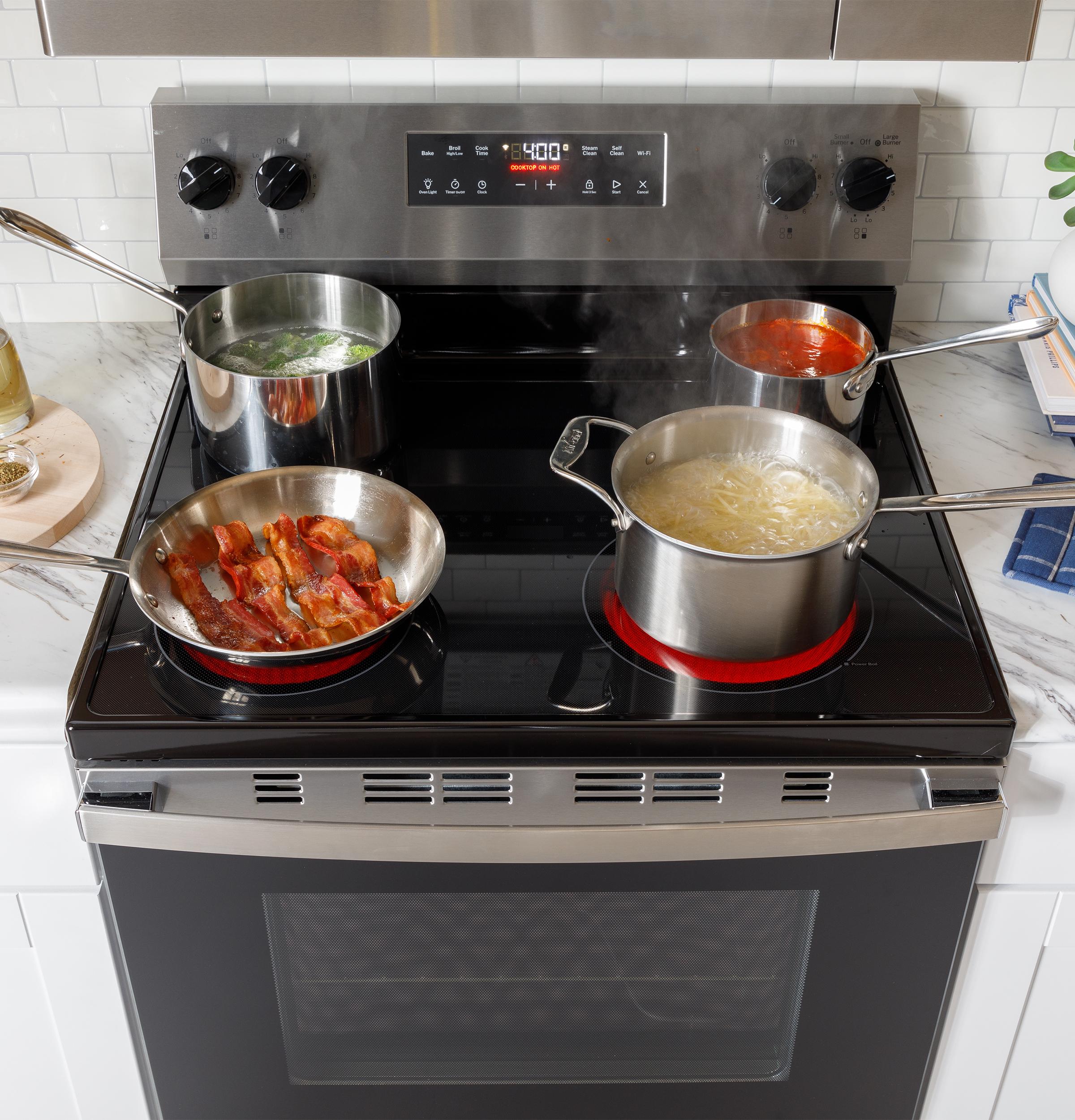 4 Burner Radiant Cooktop