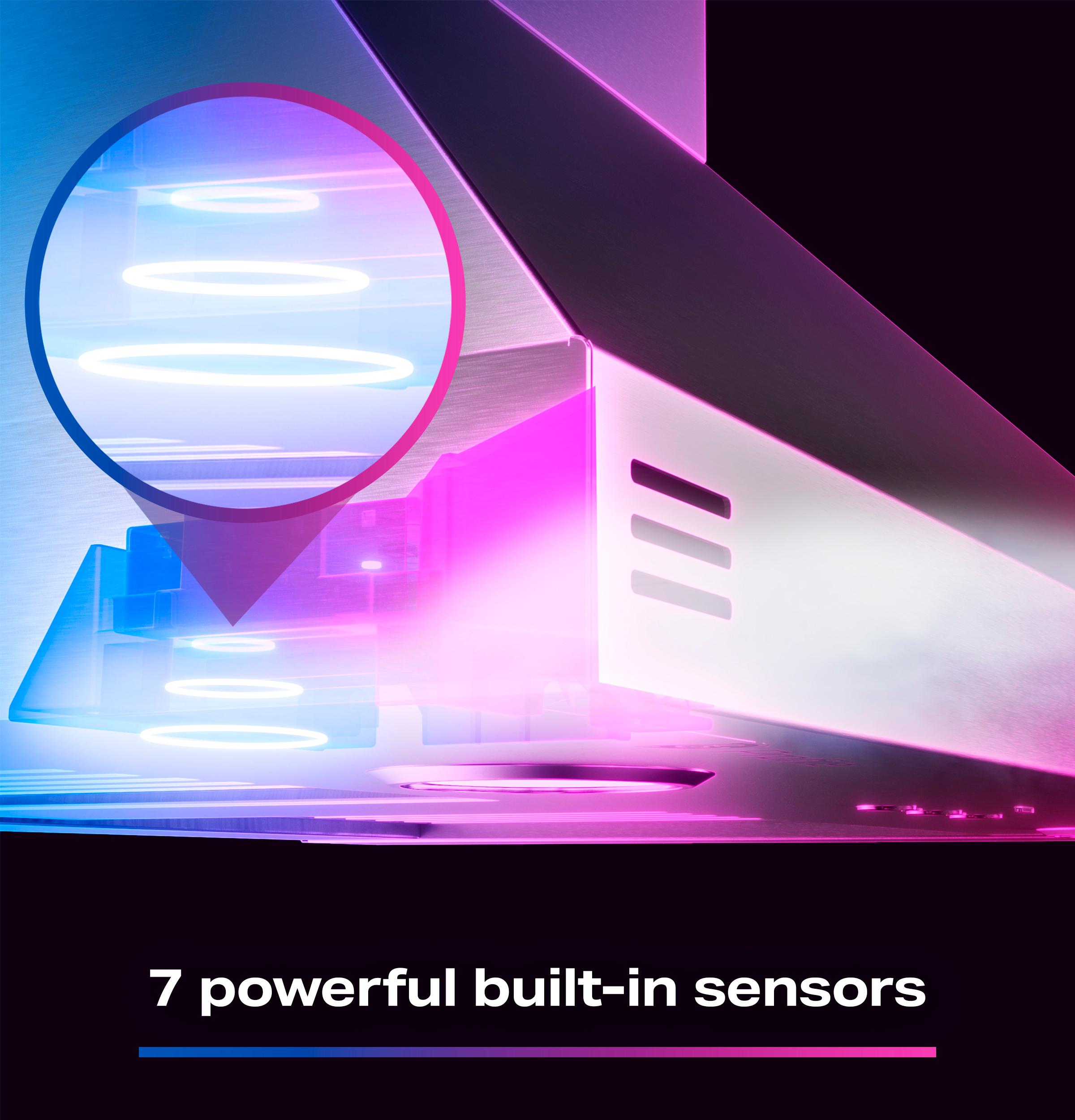 Built-in Smart Indoor Air Quality Sensors