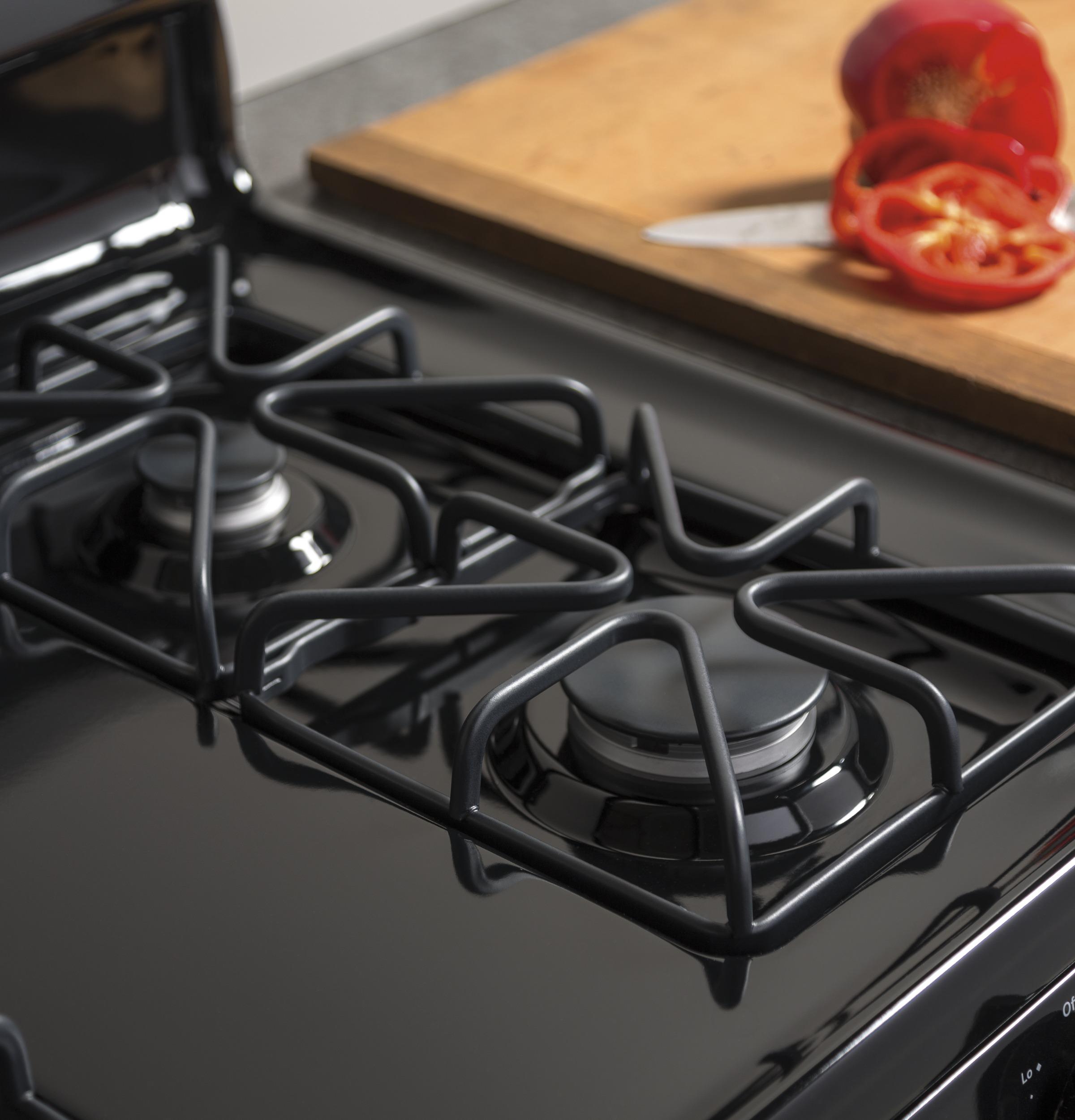 Black matte steel grates