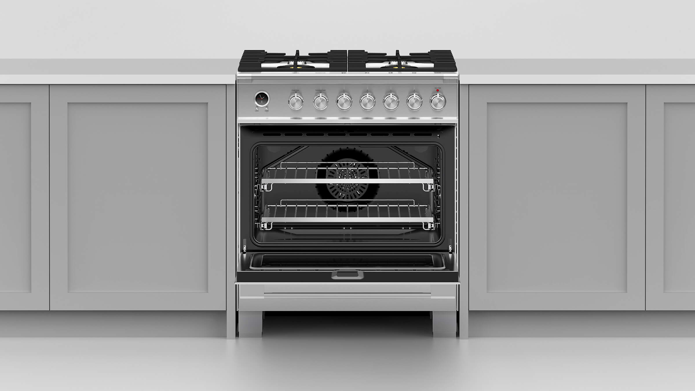 Multi-Shelf Cooking