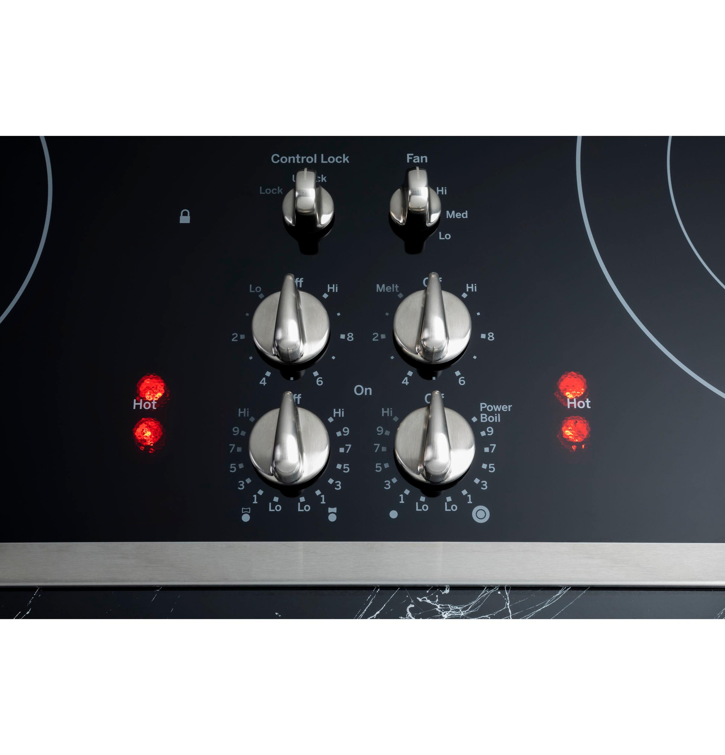 Hot surface indicator lights