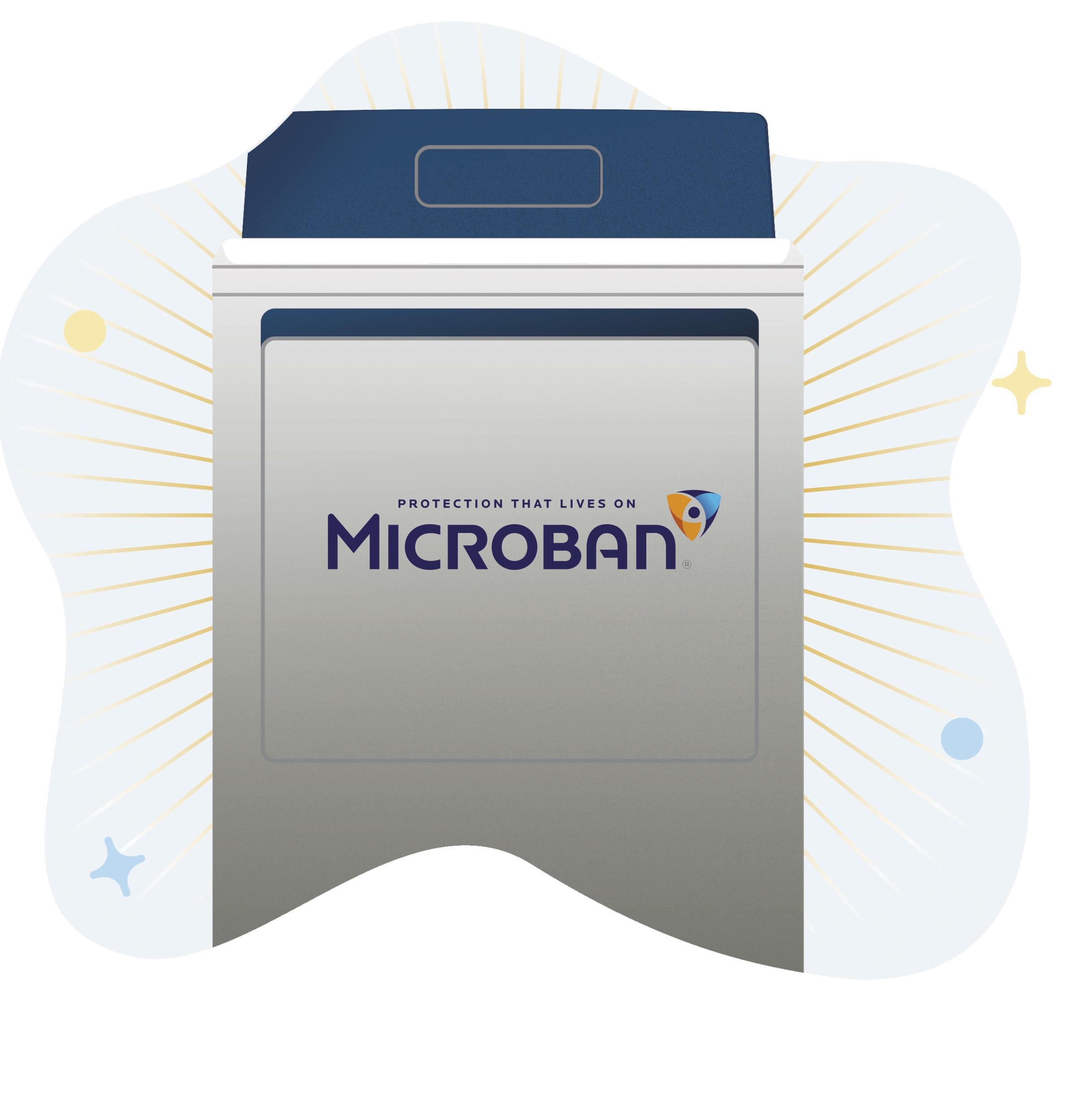 Protected with Microban(R)