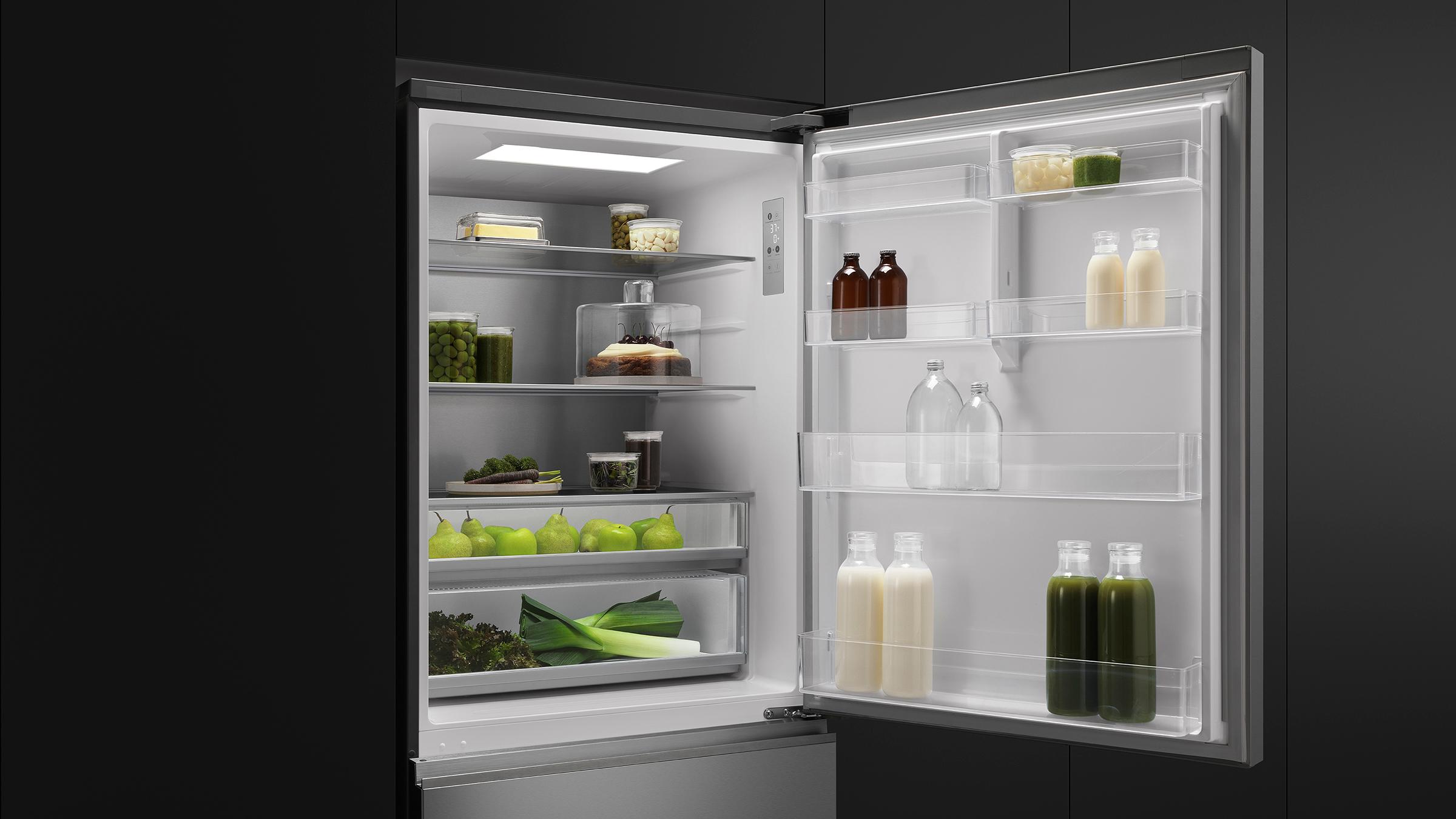 Ample fresh storage