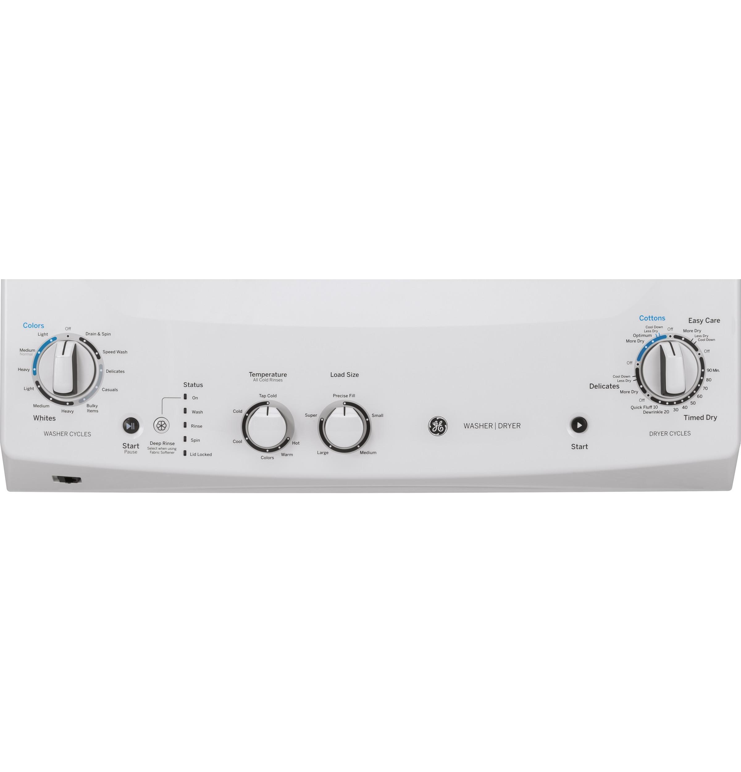 Rotary-electronic controls (washer)