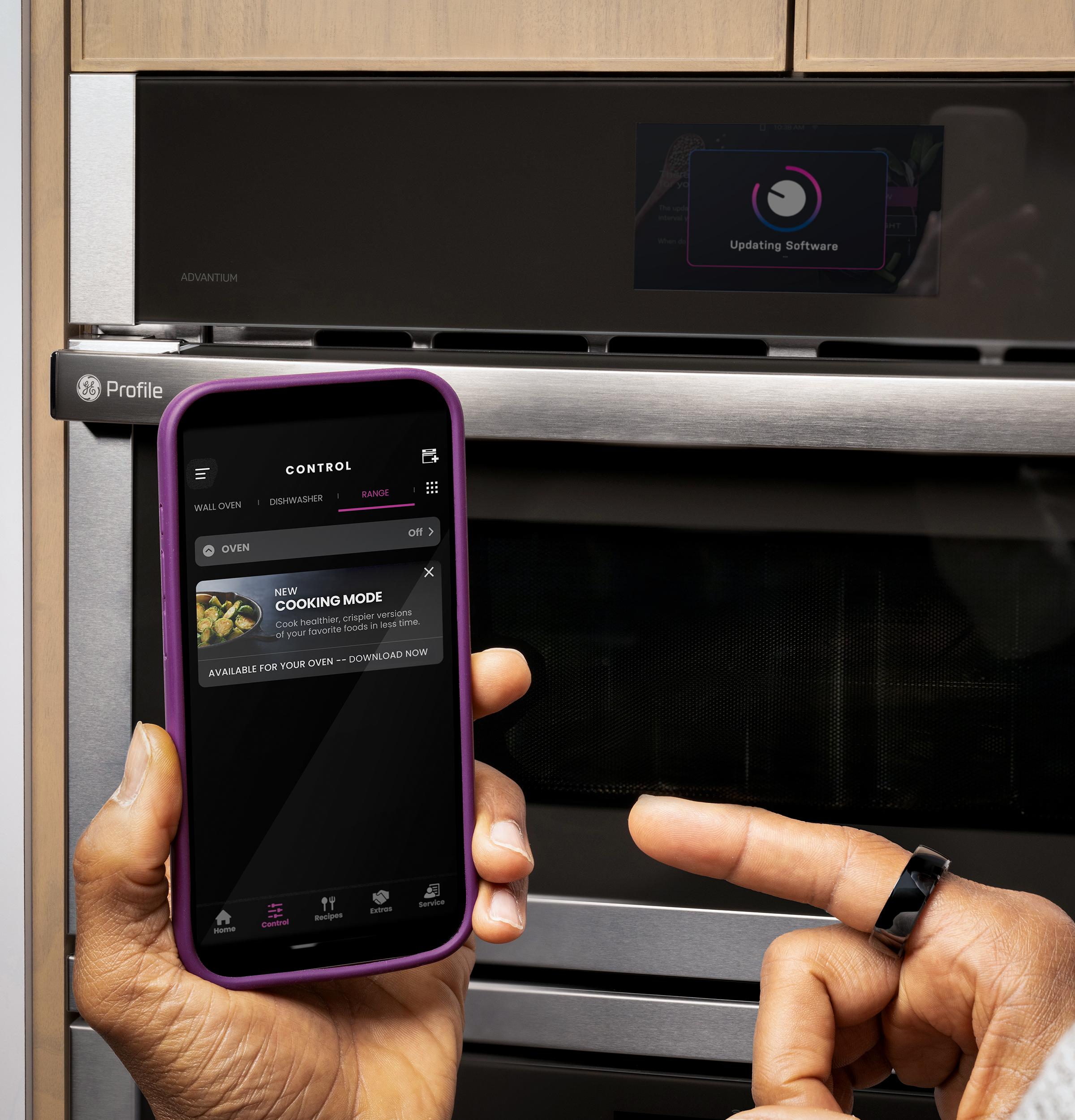 Built-In WiFi, Powered By SmartHQ(TM) App